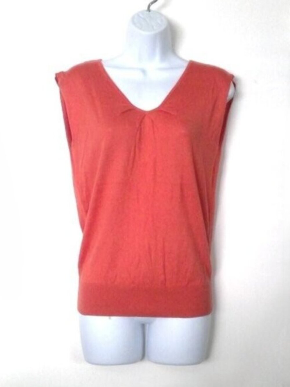 Ann Taylor Petites Top Knit Pullover Stretch Lightweight Cotton / Modal EUC P M